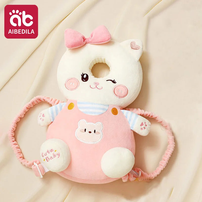 Baby Head Protector Pillow Backpack Anti-Fall Safety Cushion for Newborn Toddlers Learning to Walk Kids Safe Support