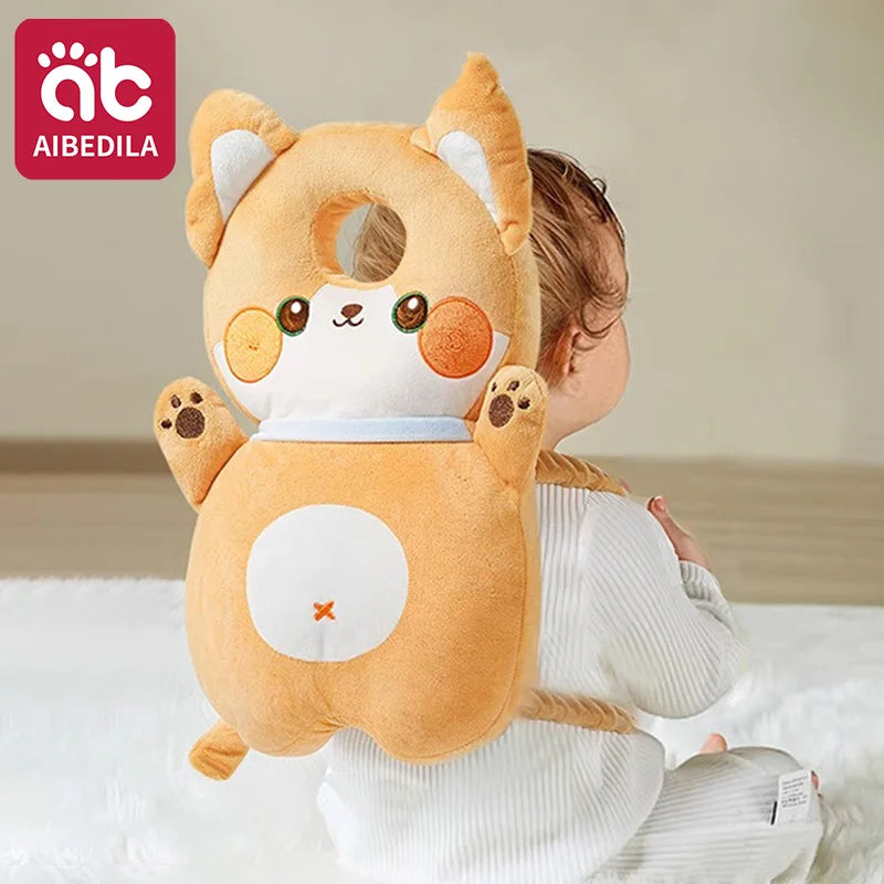 Baby Head Protector Pillow Backpack Anti-Fall Safety Cushion for Newborn Toddlers Learning to Walk Kids Safe Support