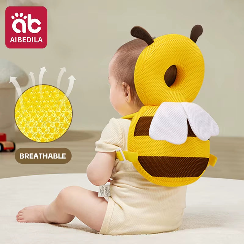 Baby Head Protector Pillow Backpack Anti-Fall Safety Cushion for Newborn Toddlers Learning to Walk Kids Safe Support