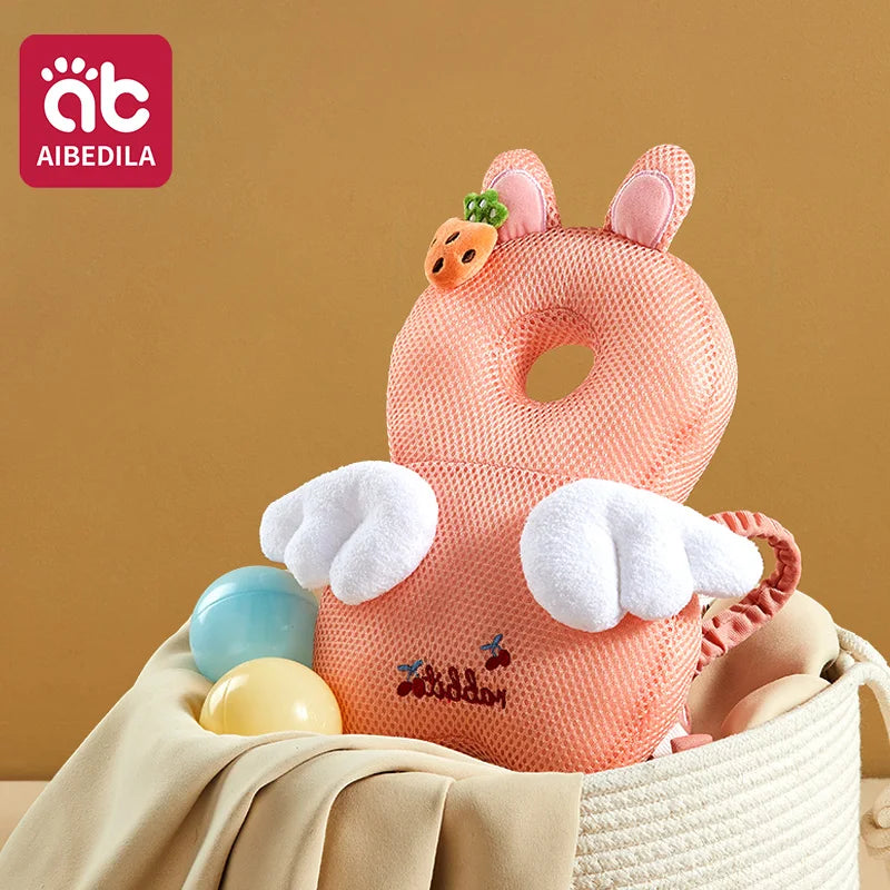 Baby Head Protector Pillow Backpack Anti-Fall Safety Cushion for Newborn Toddlers Learning to Walk Kids Safe Support