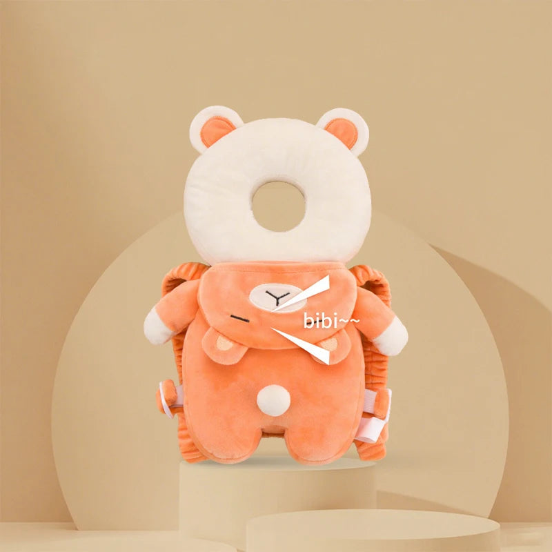 Baby Head Protector Pillow Backpack Anti-Fall Safety Cushion for Newborn Toddlers Learning to Walk Kids Safe Support